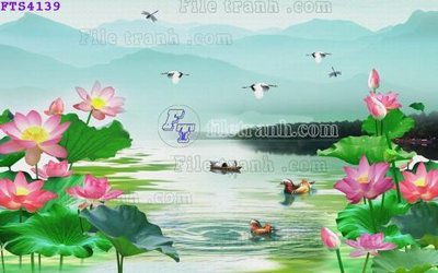 File tranh gốc File in tranh tường hiện đại FTS4139 (bản quyền) Filetranh.com