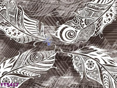 Hình ảnh file gốc in trần nhà File in tranh tường hiện đại FTS417