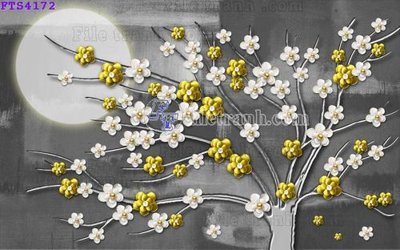 File ảnh File in tranh tường hiện đại FTS4172 (gốc) in quảng cáo ngoài trời