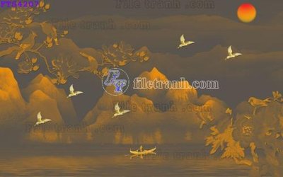 File ảnh File in tranh tường hiện đại FTS4207 (gốc) in backdrop sự kiện