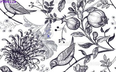 File gốc File in tranh tường hiện đại FTS4224 (in lụa) tranh phong thủy