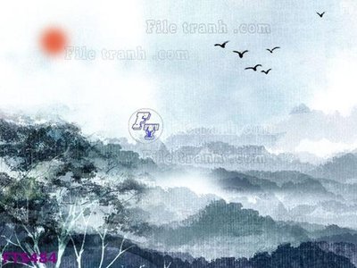 Hình ảnh gốc File in tranh tường hiện đại FTS484 (để in khổ lớn)