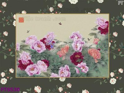 File gốc File in tranh tường hiện đại FTS530 (cho in 3D) độc đáo