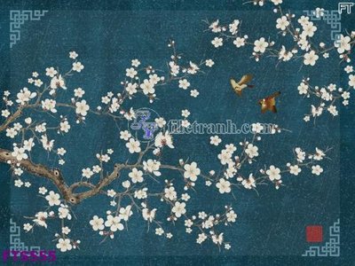 File gốc in mica File in tranh tường hiện đại FTS555 chất lượng