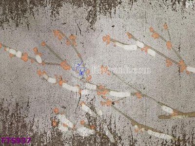 Ảnh gốc file in lụa File in tranh tường hiện đại FTS937 chi tiết