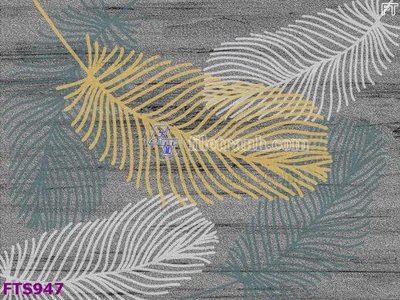 File gốc File in tranh tường hiện đại FTS947 (in tráng gương) sang trọng