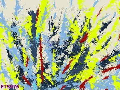 File gốc File in tranh tường hiện đại FTS976 (PNG) chất lượng cao