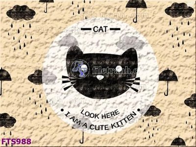 File in ấn File in tranh tường hiện đại FTS988 (bản gốc) sắc nét