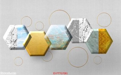 Cung cấp file tranh gốc Tranh tường 3d tối giản hiện đại FTTG7081 độc quyền