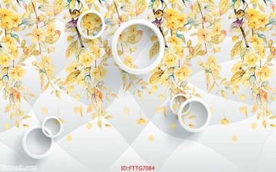 File gốc Tranh tường 3d tối giản hiện đại FTTG7084 (ảnh rõ nét) để in