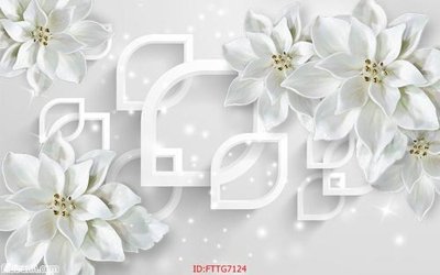 File gốc Tranh tường 3d tối giản hiện đại FTTG7124 (PNG) chất lượng cao