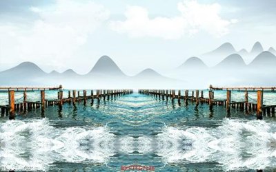 Tải file gốc Tranh tường 3d tối giản hiện đại FTTG7126 (để in lụa)