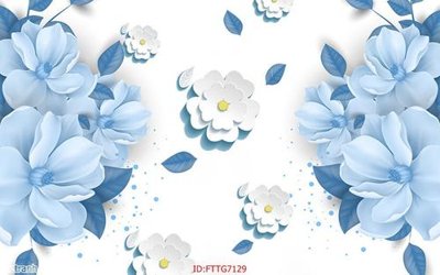 Download file Tranh tường 3d tối giản hiện đại FTTG7129 (gốc) cho xưởng in