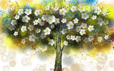 File gốc Tranh tường 3d tối giản hiện đại FTTG7160 (in 3D) cho trang trí