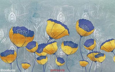 File tranh gốc Tranh tường 3d tối giản hiện đại FTTG7170 (bản đẹp) độc quyền