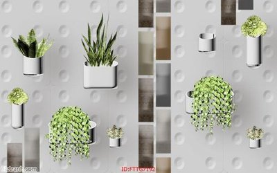 Download file gốc Tranh tường 3d tối giản hiện đại FTTG7192 (in mica) trong suốt