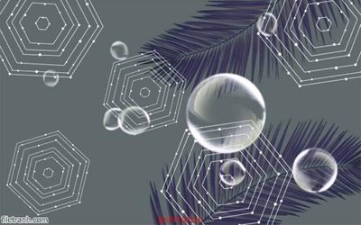 Tải file tranh gốc Tranh tường 3d tối giản hiện đại FTTG7216 chất lượng cao