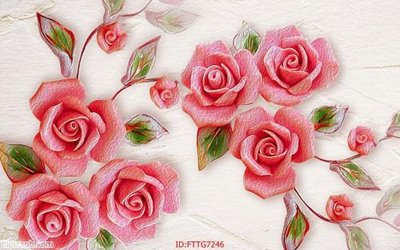 File ảnh Tranh tường 3d tối giản hiện đại FTTG7246 (gốc) in Hiflex