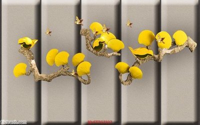 File tranh gốc Tranh tường 3d tối giản hiện đại FTTG7327 (bản đẹp) độc quyền