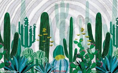 Hình ảnh file gốc in lụa Tranh tường 3d tối giản hiện đại FTTG7349