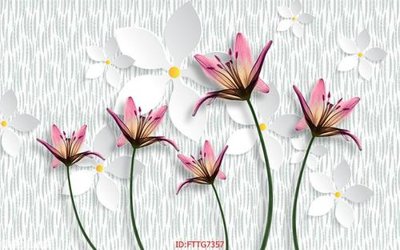 File tranh Tranh tường 3d tối giản hiện đại FTTG7357 (ảnh gốc) cho in ấn kỹ thuật số