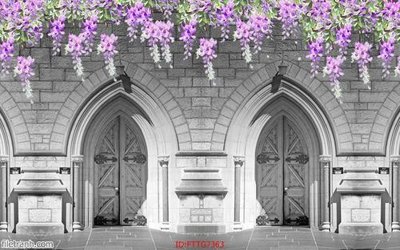 Tải file gốc Tranh tường 3d tối giản hiện đại FTTG7363 (để in lụa)