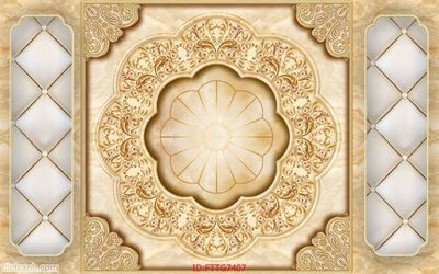 File ảnh Tranh tường 3d tối giản hiện đại FTTG7407 (gốc) in Hiflex