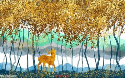 Download file gốc Tranh tường 3d tối giản hiện đại FTTG7454 (in lụa) nghệ thuật