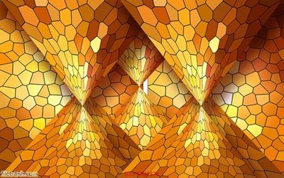 Tải file Tranh tường 3d tối giản hiện đại FTTG7474 (gốc) chủ đề phong thủy