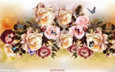 Tải về file tranh gốc Tranh tường 3d tối giản hiện đại FTTG7479 (để in quảng cáo)