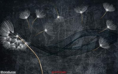 Hình ảnh file gốc in trần nhà Tranh tường 3d tối giản hiện đại FTTG7493