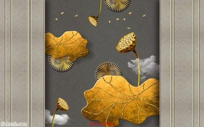 File ảnh Tranh tường 3d tối giản hiện đại FTTG7494 (gốc) in poster