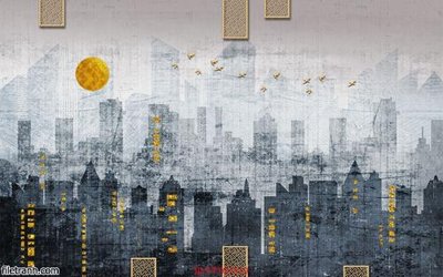 File tranh Tranh tường 3d tối giản hiện đại FTTG7519 (ảnh gốc) độc quyền