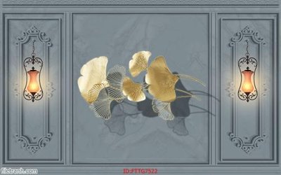 Ảnh gốc Tranh tường 3d tối giản hiện đại FTTG7522 (siêu chi tiết) để in ấn