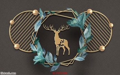 File gốc Tranh tường 3d tối giản hiện đại FTTG7549 (cho in ấn) độc quyền