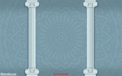 Mua file tranh gốc Tranh tường 3d tối giản hiện đại FTTG7550 tại Filetranh.com