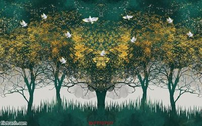 File gốc Tranh tường 3d tối giản hiện đại FTTG7577 (thiết kế) độc quyền