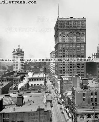 Download file gốc Farmers Bank_ 1910 (in lụa) nghệ thuật