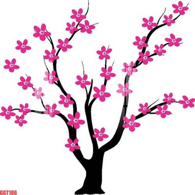 File gốc File tranh gốc họa tiết giấy dán tường GGT186 (AI/EPS) cho in ấn