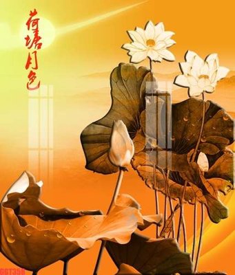 File tranh File tranh gốc họa tiết giấy dán tường GGT358 (bản gốc) in lụa dán tường