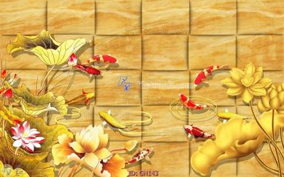 File tranh File tranh giả ngọc GN143 (gốc) in vải canvas