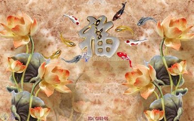 File in lụa File tranh giả ngọc GN146 (phong cảnh) File tranh giả ngọc GN146