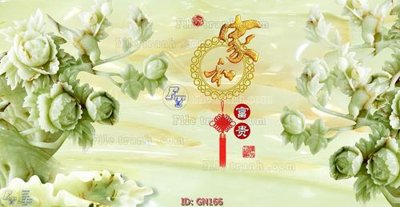 File in trần File tranh giả ngọc GN166 (bản gốc) mây trời