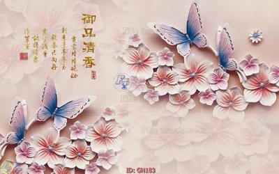 File gốc File tranh giả ngọc GN183 (trang trí) phòng ngủ