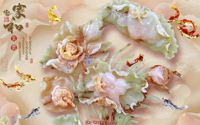 File gốc File tranh giả ngọc GN192 (in tráng gương) nghệ thuật