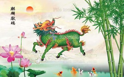 File tranh File tranh in tường giả ngọc GN2003 (gốc) chủ đề động vật