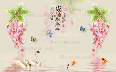 Tải file File tranh in tường giả ngọc GN2038 (gốc) để in ấn ngay