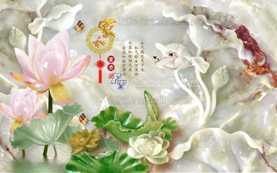 File gốc in ấn File tranh in tường giả ngọc GN2041 chuẩn màu CMYK