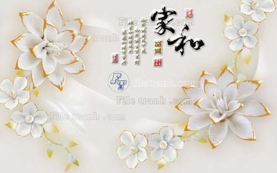 Tệp tin gốc File tranh in tường giả ngọc GN2049 (dùng cho in) File tranh in tường giả ngọc GN2049