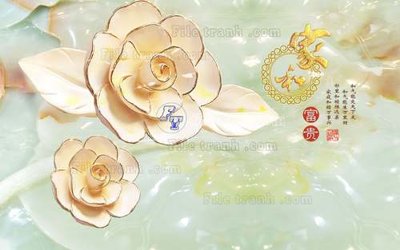 Tải file gốc File tranh in tường giả ngọc GN2160 (bản PSD) chỉnh sửa được